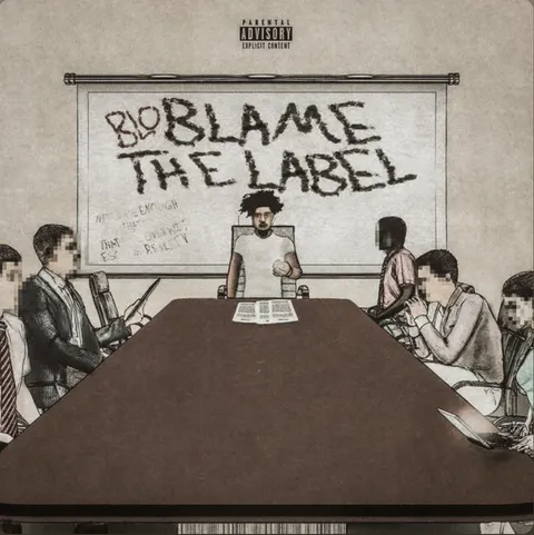 Cover art: Blame the Label